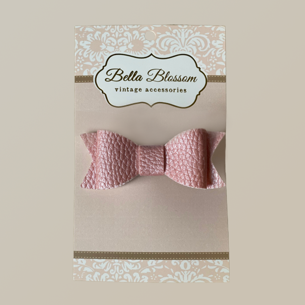 Lexie Poppy Baby Bow Clip - Bella Blossom Bows